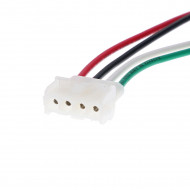 Female 4-pin AMP connector with cable