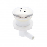 Whirlpool-Luftdüse 1,6 Zoll (40 mm) Edelstahl - 4 Löcher