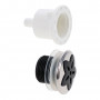 Cluster d'air INOX/ABS LVJ - forme de fleur (46mm)