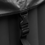 Black Mat + Cover Set for 6-Seater Square MSPA