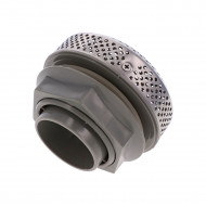 Bonde d'aspiration - ABS gris - 5 pouces (125mm)