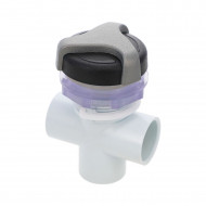 Waterfall control valve - 2 outputs - 1 inch