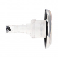 Wellis Richtungsdüse Whirlpool-Düse 3 Zoll (84 mm) - ABS-transparent / Edelstahl