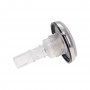 Jet Wellis à visser 2" (56 mm) - Twin Roto - INOX/ABS transparent