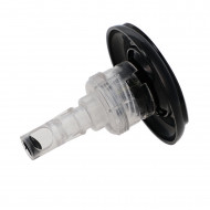 Directional 3” (85mm) Alpha LED Jet - Black ABS with screw thread