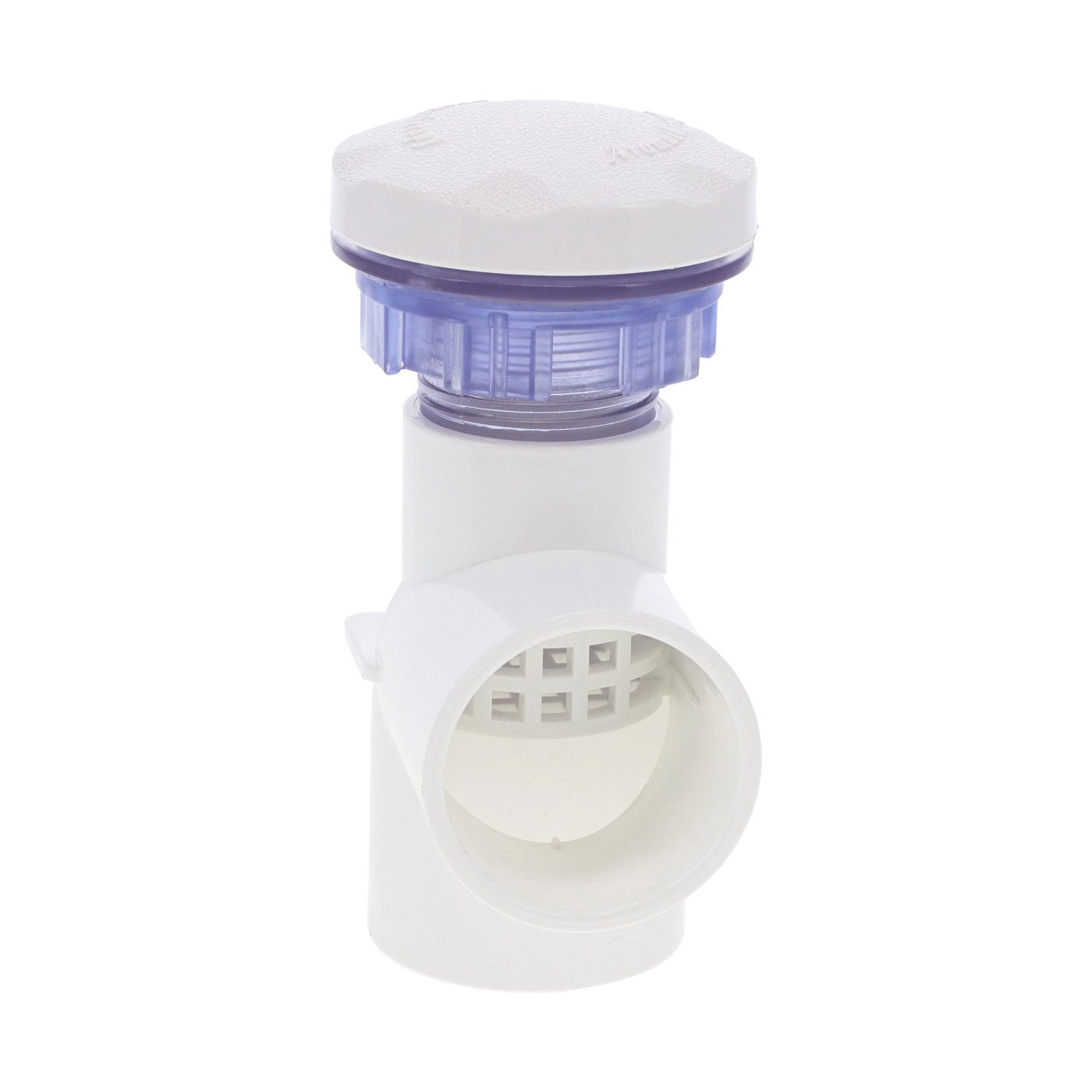 Diffuseur d'aromathérapie ABS Blanc/transparent pour tuyaux 1.5" (48.5mm) Diffuseur d'aromathérapie ABS Blanc/transparent pour tuyaux 1.5" (48.5mm)