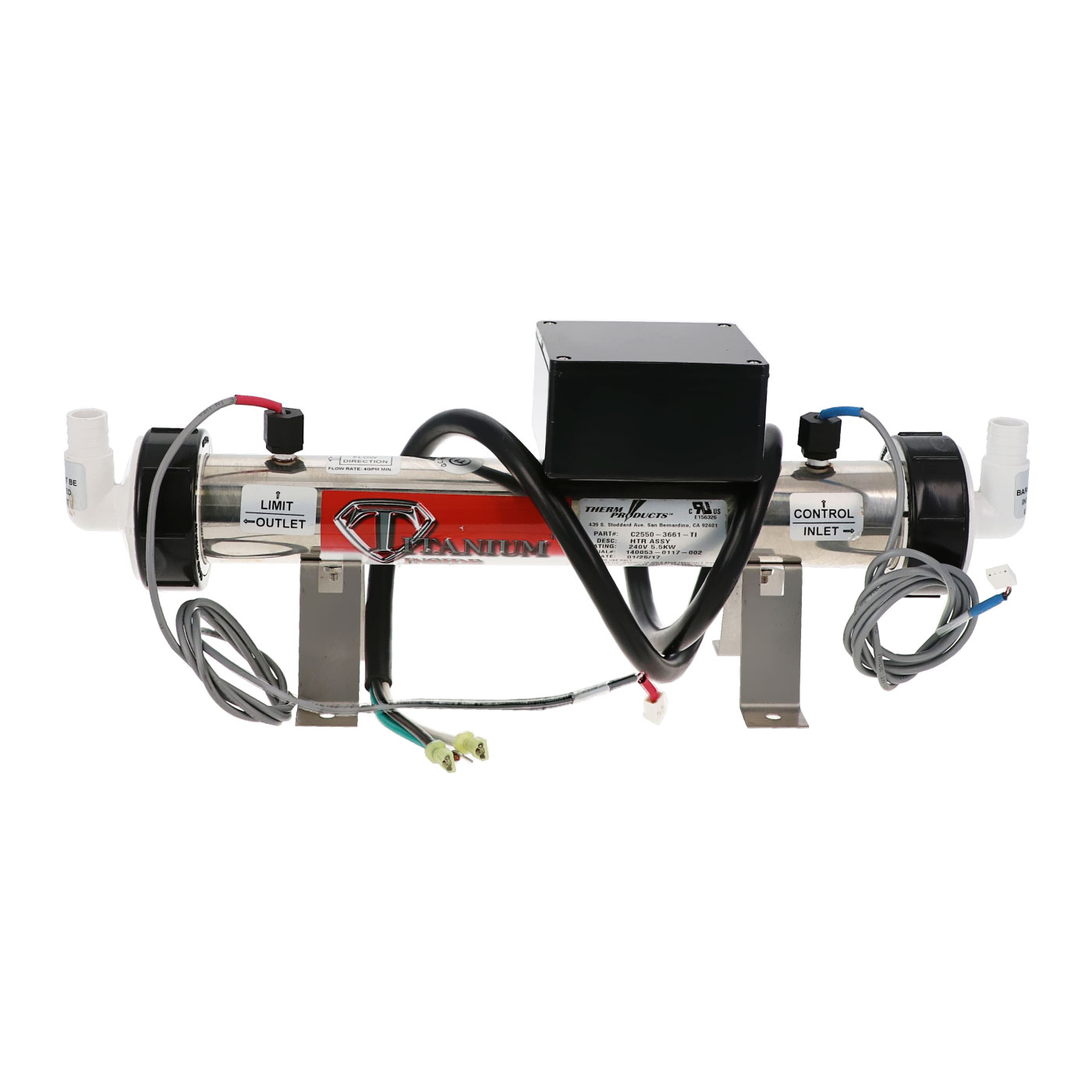 Réchauffeur spa Hotspring C2550-3661-TI Réchauffeur spa Hotspring C2550-3661-TI