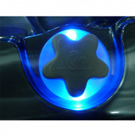 2'' Pump Inverter - Black Lotus Shape - Jazzi Pool - With LED ring