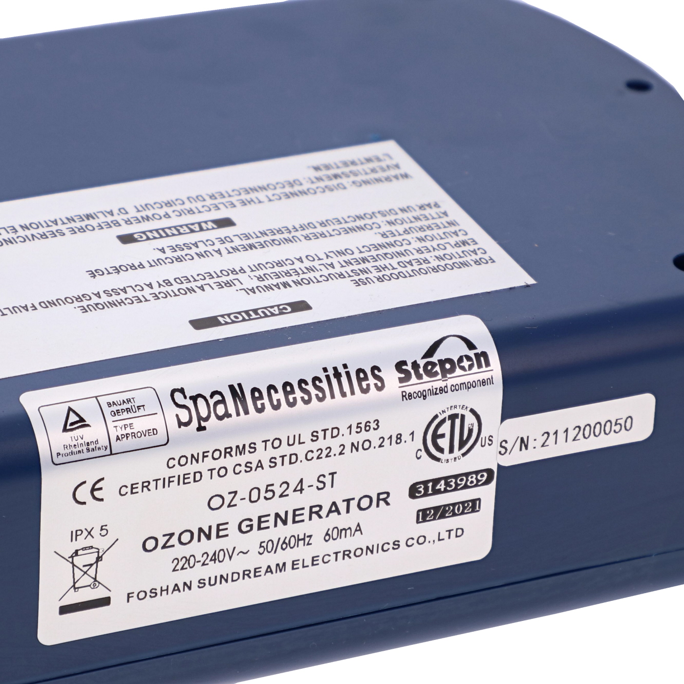Ozonateur pour Sundance Spa®