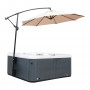 Parasol déporté pour spa - à fixer ø260cm