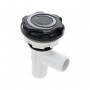 Waterfall control valve - Black ABS - handle Spiral