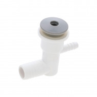 Whirlpool-Luftdüse 1" (38 mm) ABS grau
