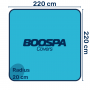 Pack Couverture 220x220 R20cm + lève-couverture Coverplate 4