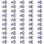 Set of 50 Twin roto universal jets - 3.5" - clear
