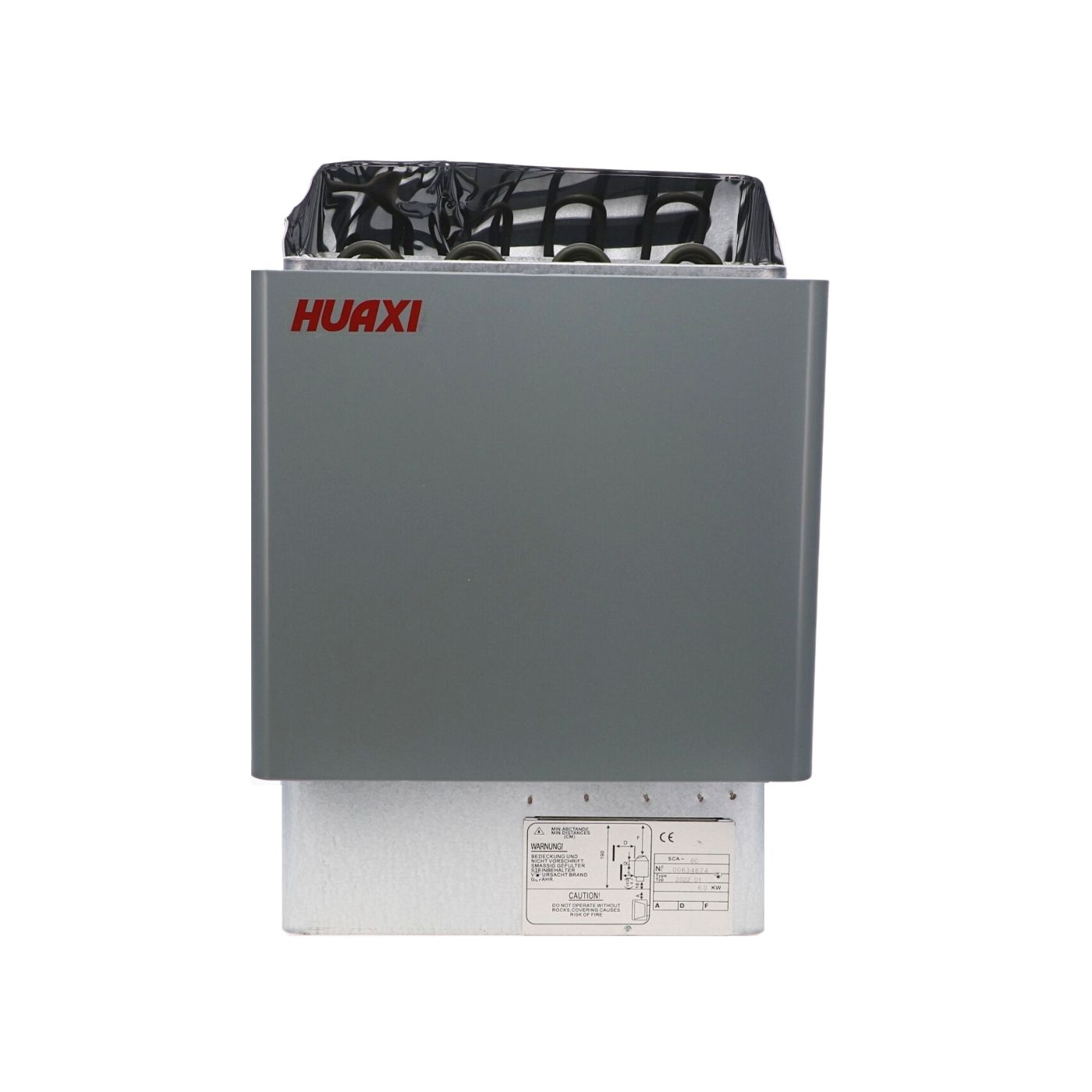 Sauna heater 6 kW + external controller