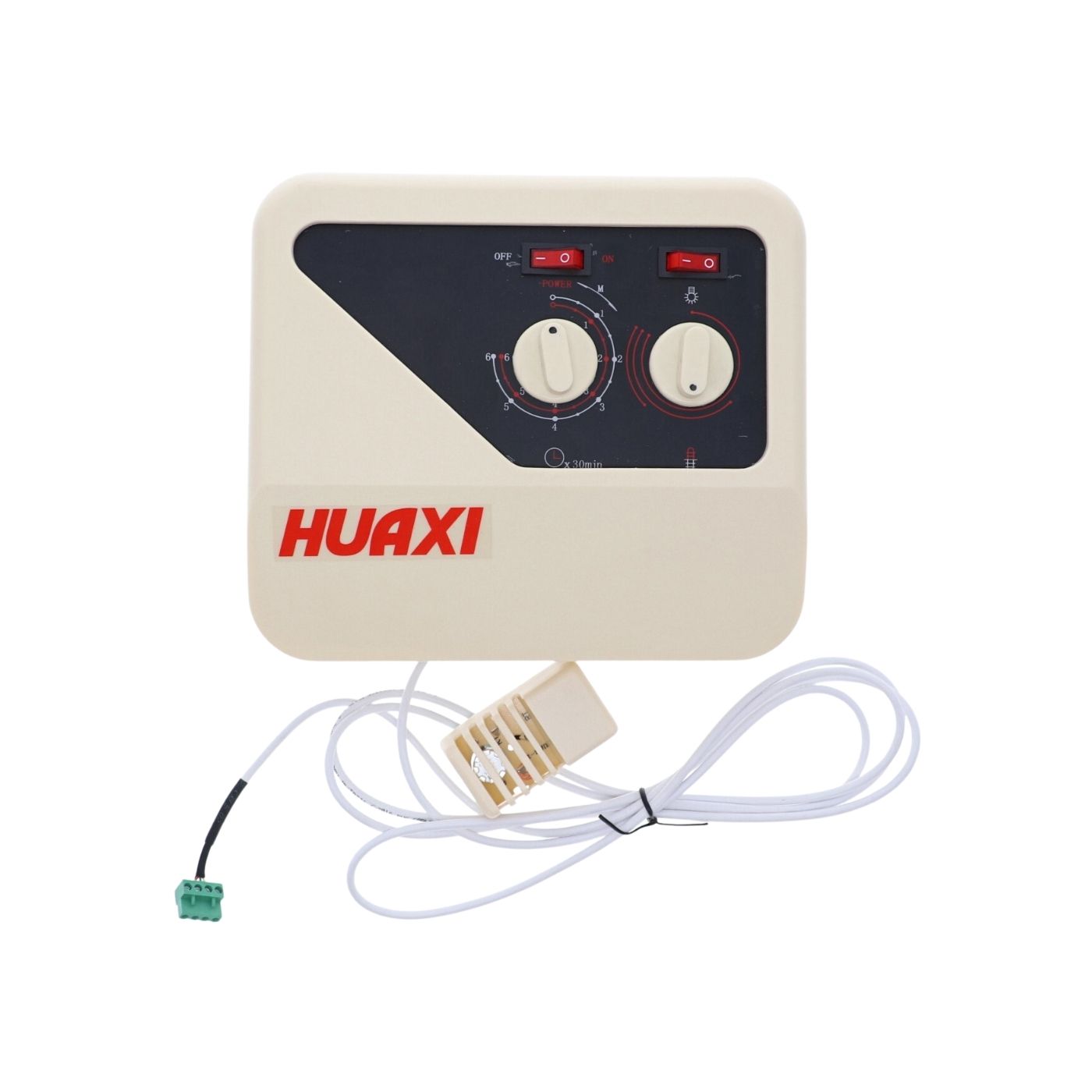 Poêle sauna + commande extérieure 6 kW