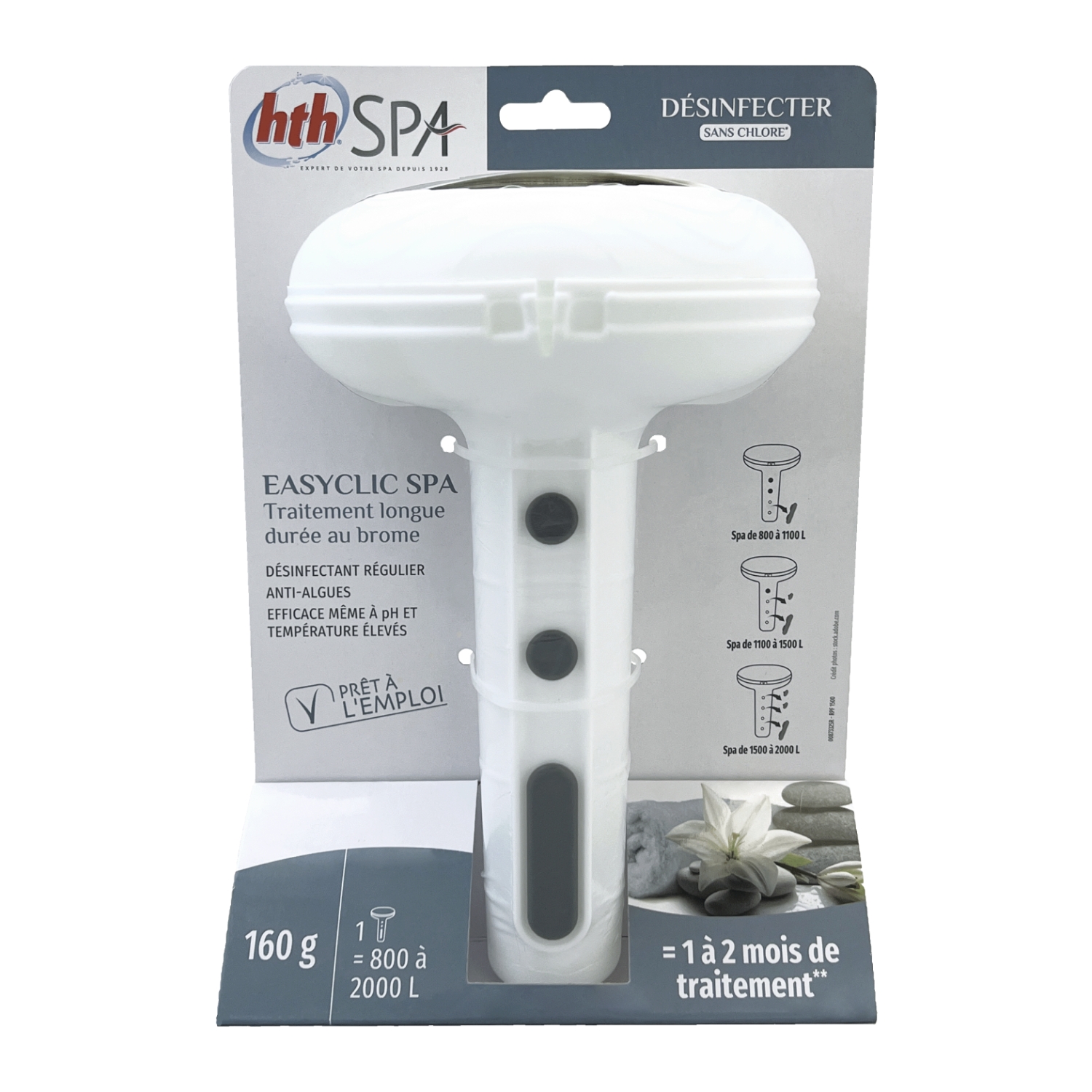 HTH Spa Brome Diffuseur EASYCLIC 160G