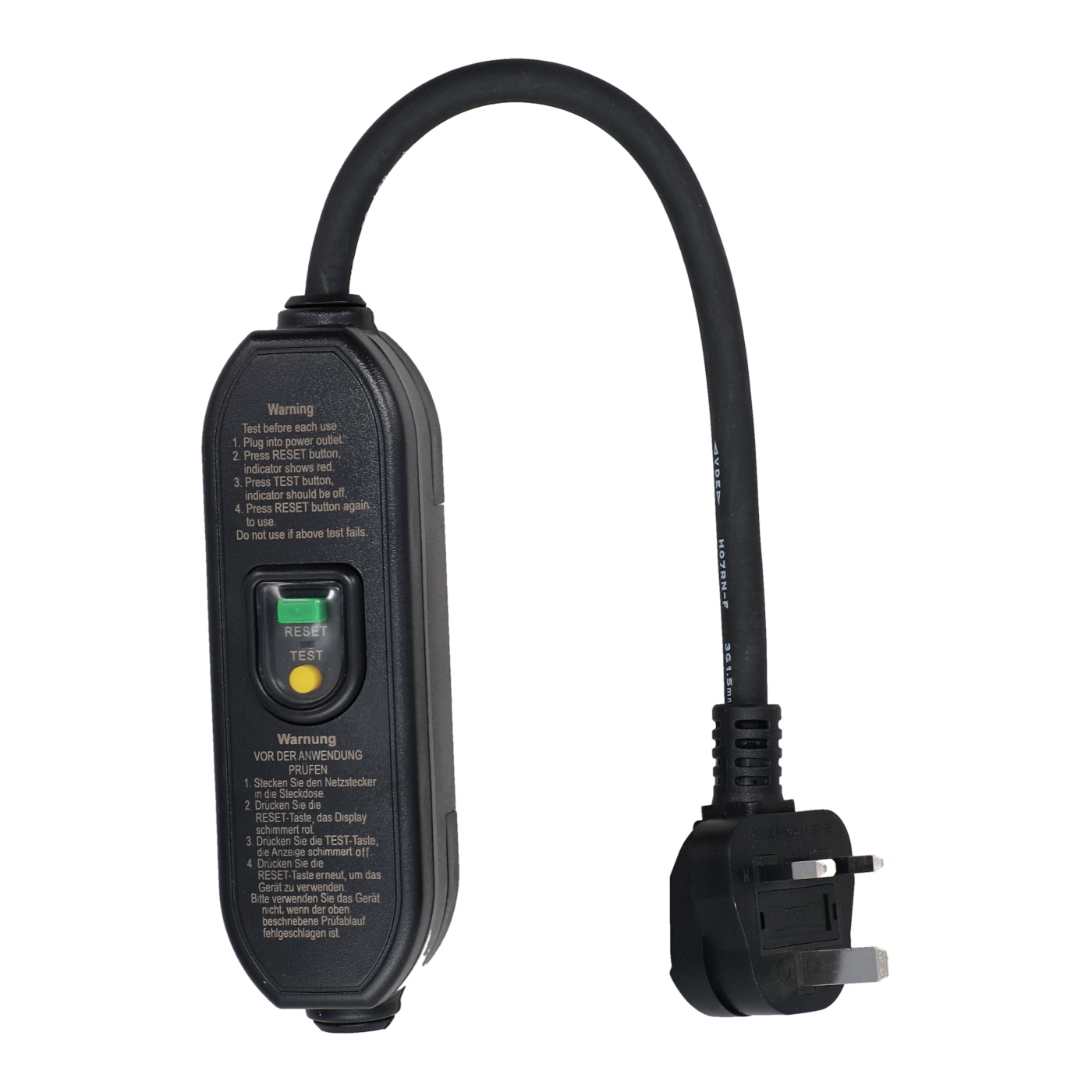Plug UK Disjoncteur différentiel 10mA 220V Plug UK Disjoncteur différentiel 10mA 220V