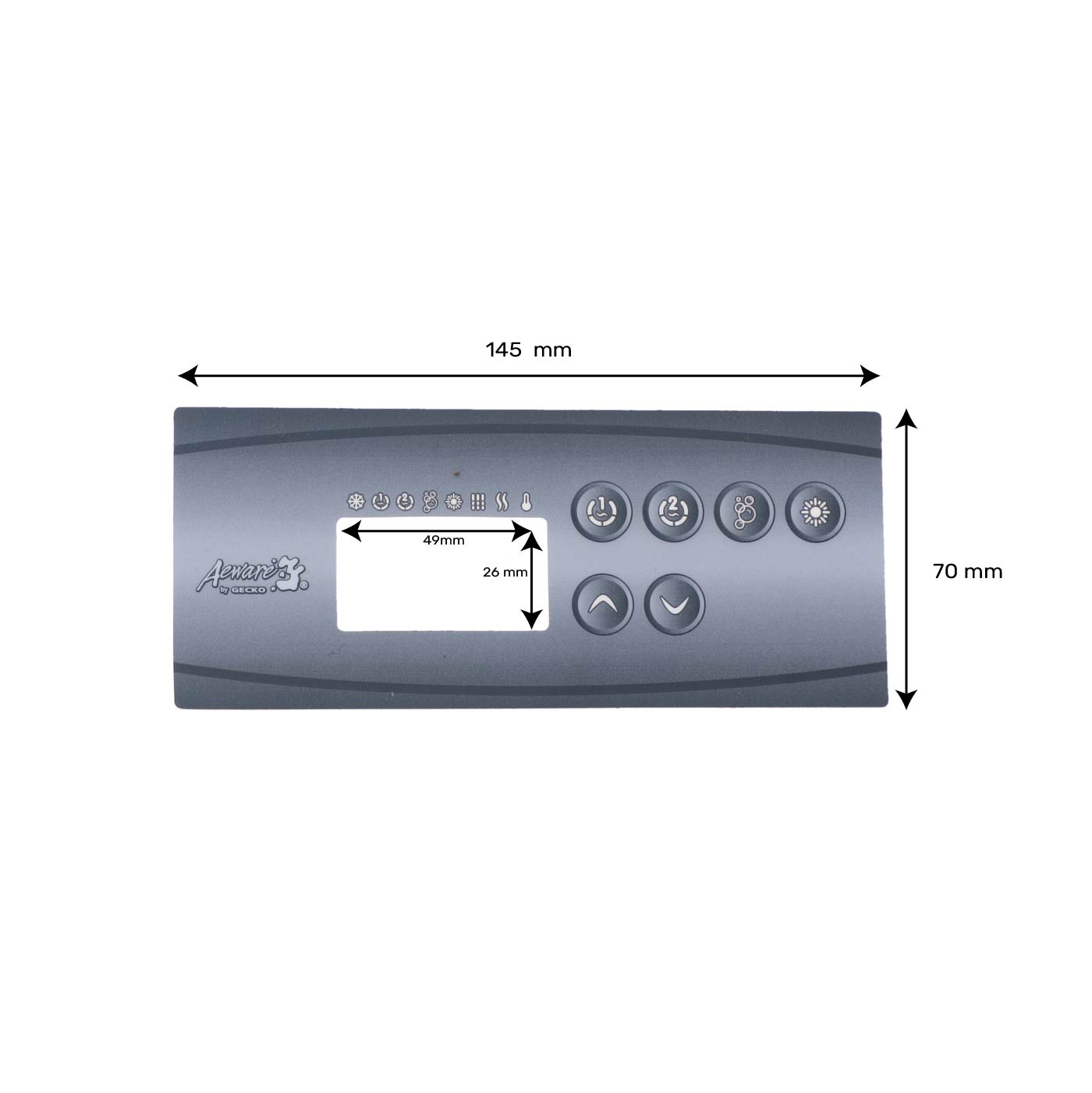 Autocollant pour clavier K-35