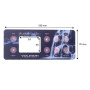 Type 4 Overlay for Volition® spa control panel