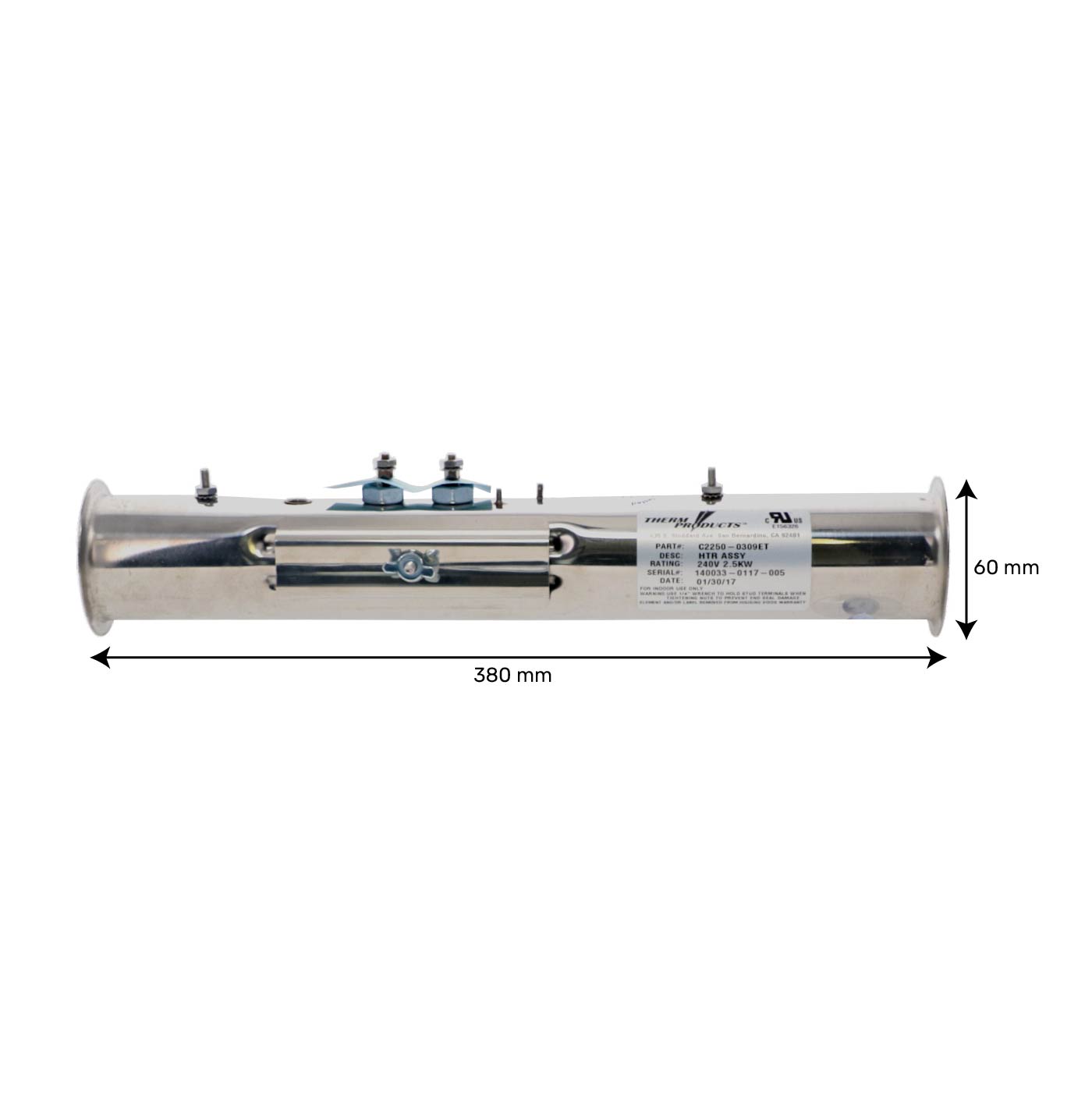 Réchauffeur spa Hydroquip C2250-0309ET Réchauffeur spa Hydroquip C2250-0309ET