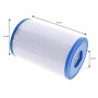 Filtre spa 40134 sans pas de vis