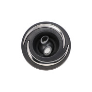 Jet Pro-Loc 300 Twin Roto in ABS 3" (75mm) clip-on