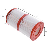 Lot de 2 filtres spa PBW4 / C-4313 / FC-3753