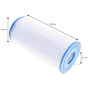 Filtre spa (50504 / C-5624 / PJW25 / FC-1305)