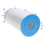 Filtre spa (50303 / C-5330 / PIN28 / FC-3478)