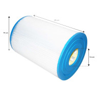 Spa filter (70501 / C-7678 / PFAB50 / FC-1920)