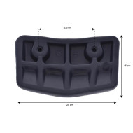Right headrest KB812 for spa