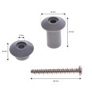 Pack de fixation pour appui-tête Caldera® et Hotspring®