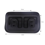 Gerade Whirlpool-Kopfstütze EVA239 für Whirlpools