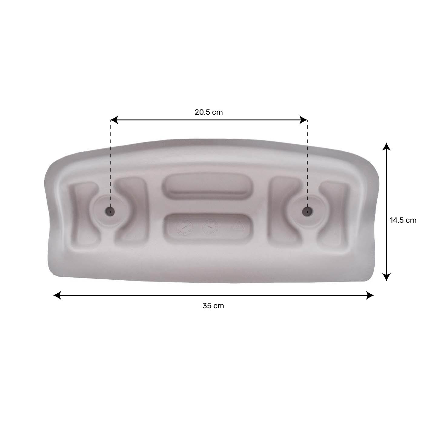 Appui-tête droit 73339 pour spa Hotspring
