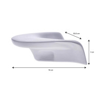 Wellis® spa corner headrest AF00033