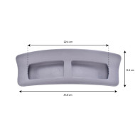Corner headrest AF00042 for Wellis® spa