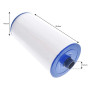 Filtre spa PSN50L-P4 pour spas Sunrise