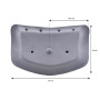Appui tête 31090975 Aquaservice® pour spa Procopi