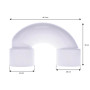 Coude 180° 1.5'' F/F