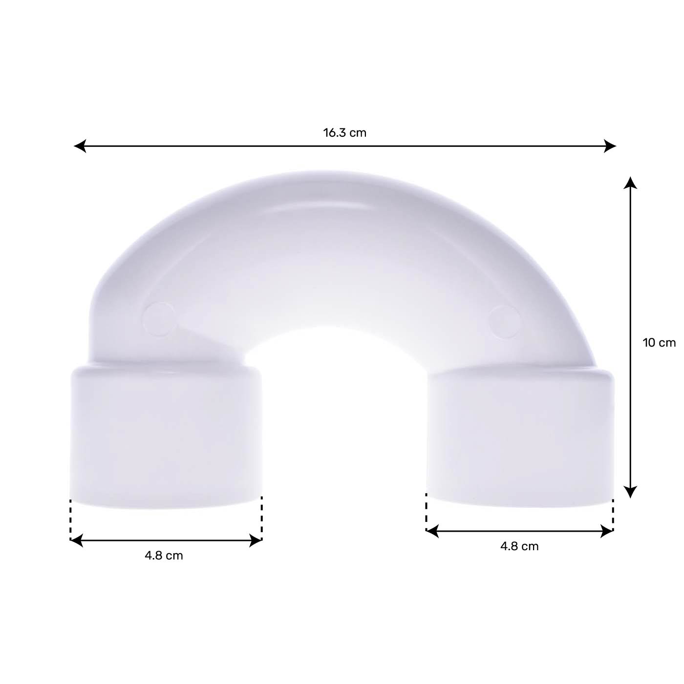 180° 1.5'' F/F Elbow