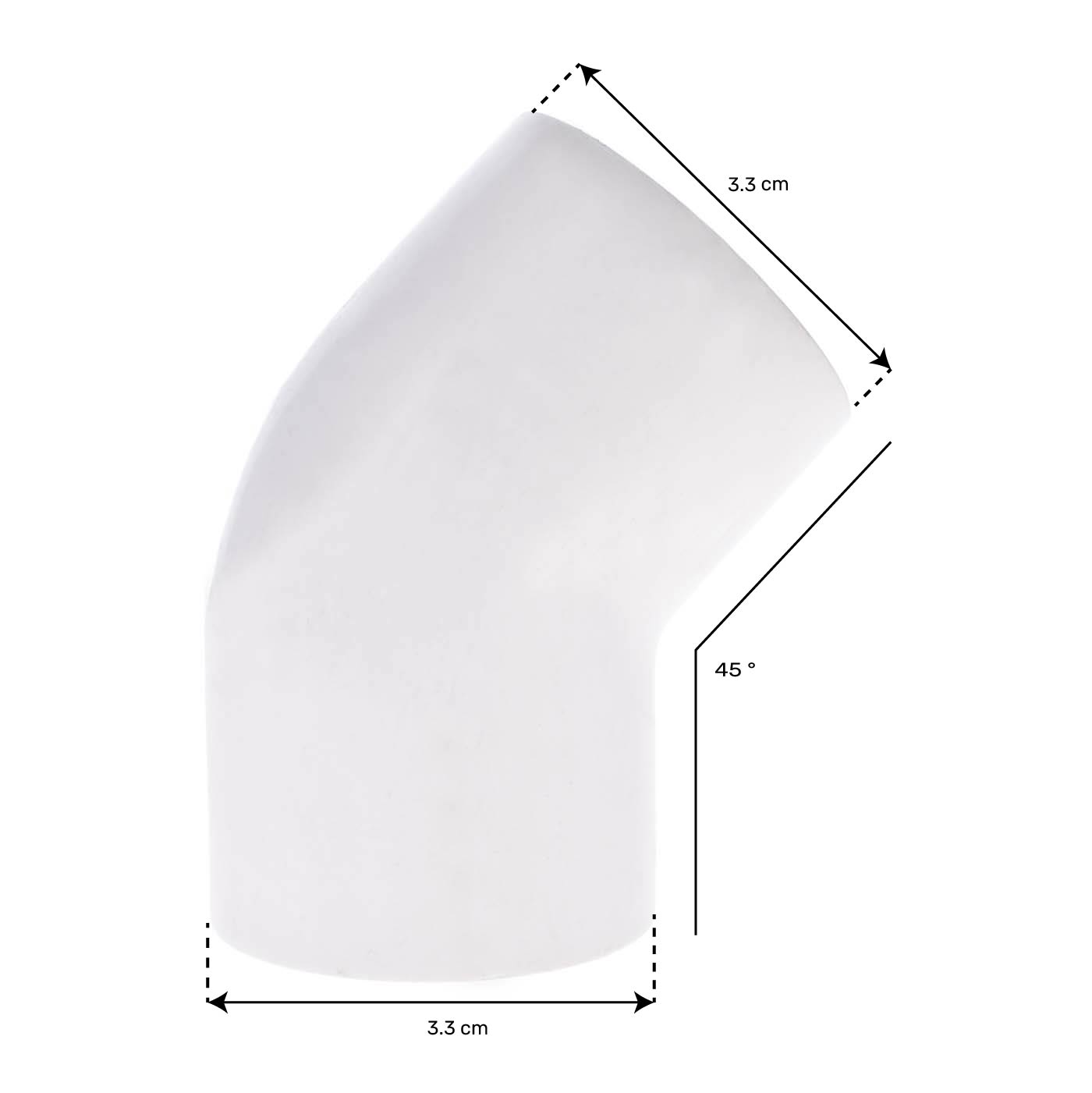 1 F/F 45° Elbow