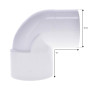 Coude 90° 1'' M/F