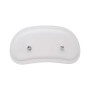 Straight Spa Headrest 24cm White