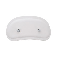 24cm White Right Spa Headrest with Spike Fixation