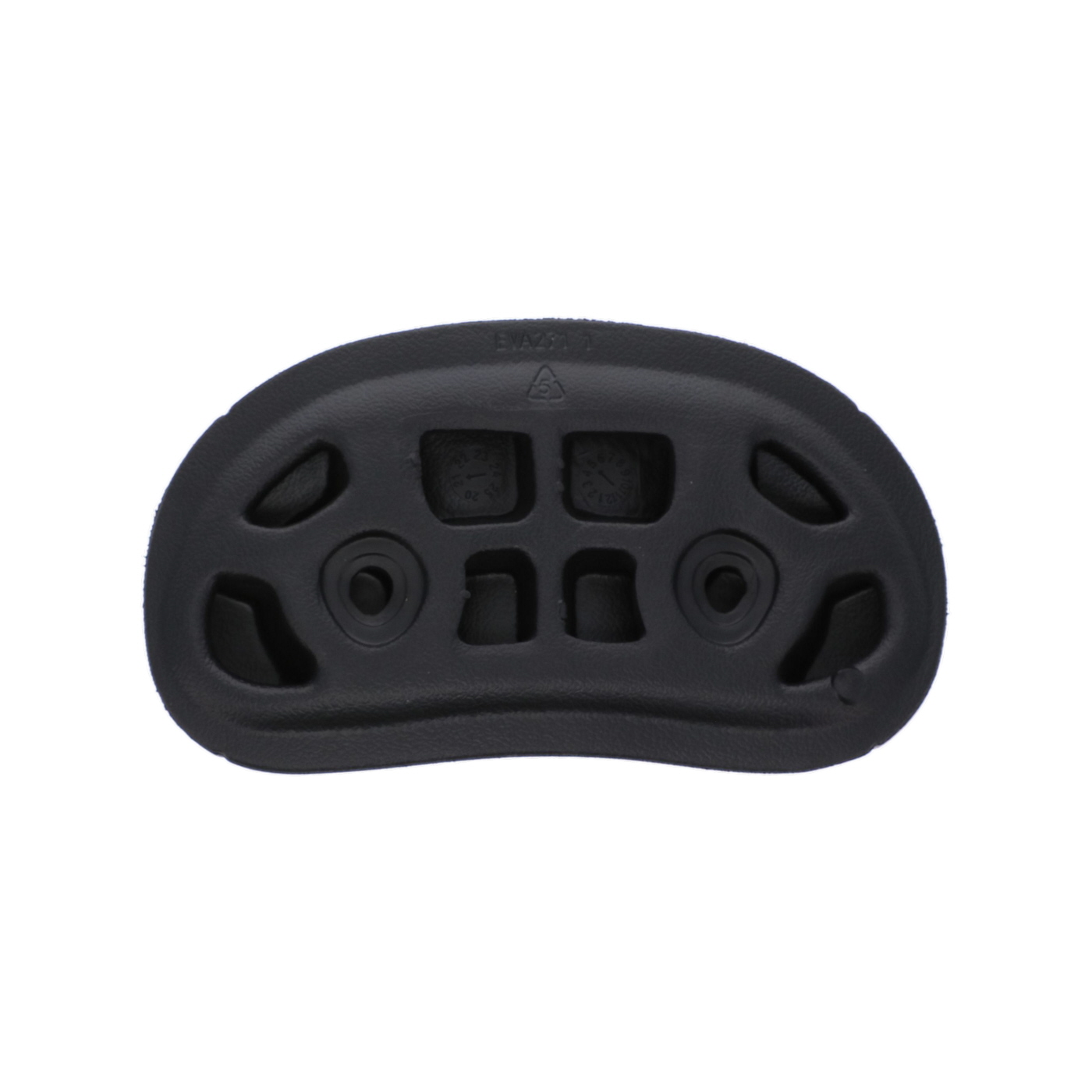Straight Spa Headrest 24cm Black