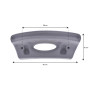 AF00043 and AF00035 straight headrest for Wellis® spas AF00035