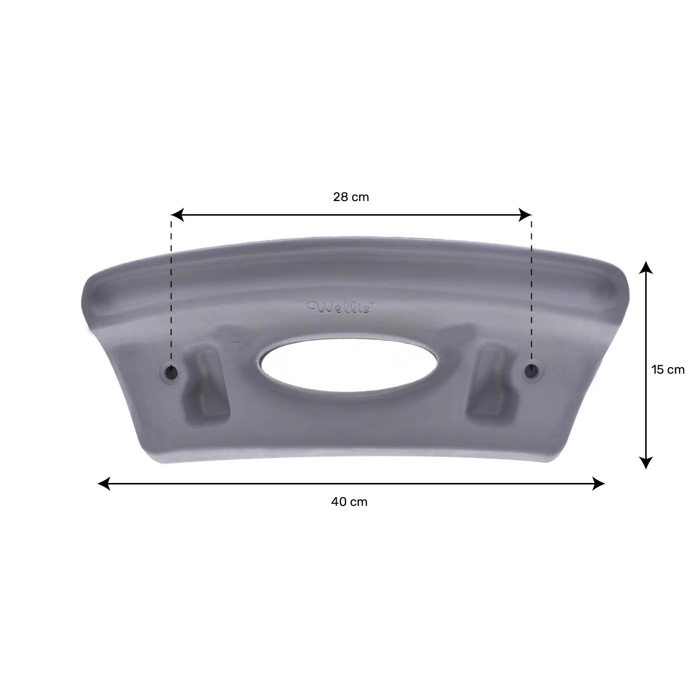 AF00043 and AF00035 straight headrest for Wellis® spas AF00035