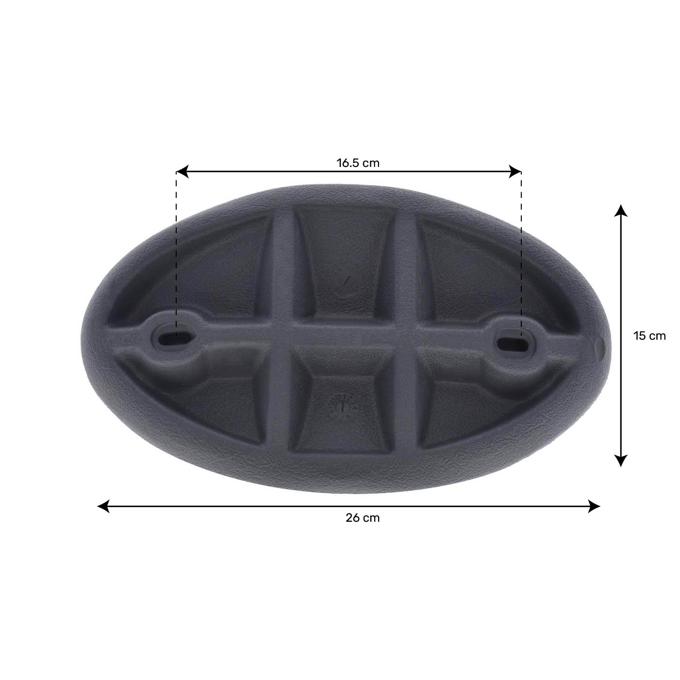 Appui-tête droit EVA141 pour spa Gris
