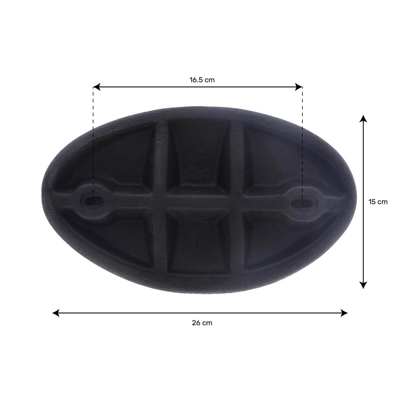 Appui-tête droit EVA141 pour spa Noir